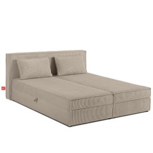 KONSIMO ROTI Łóżko dwuosobowe 180×200, skrzynia na pościel, toper 6,5cm 750441 KONSIMO ROTI Łóżko dwuosobowe 180×200, skrzynia na pościel, toper 6,5cm 750441