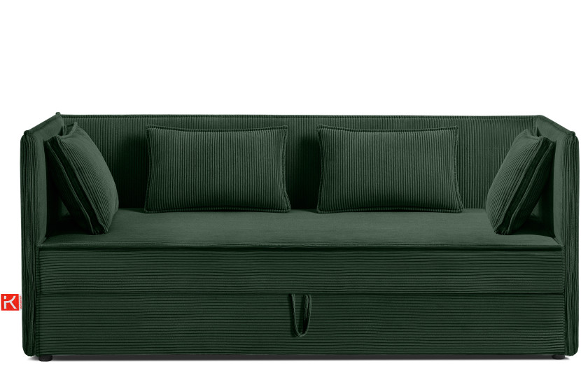 KONSIMO ROTI Łóżko młodzieżowe/dzienne ze schowkiem narożne 90x200 cm 1000281