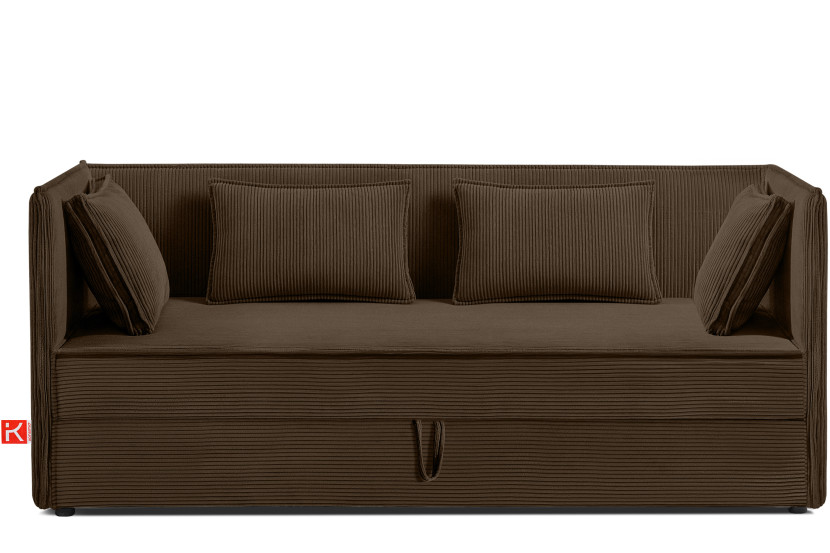 KONSIMO ROTI Łóżko młodzieżowe/dzienne ze schowkiem narożne 90x200 cm 1000326