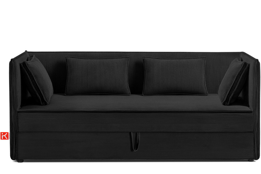 KONSIMO ROTI Łóżko młodzieżowe/dzienne ze schowkiem narożne 90x200 cm 1000285