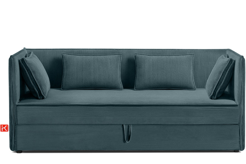 KONSIMO ROTI Łóżko młodzieżowe/dzienne ze schowkiem narożne 90x200 cm 1000293