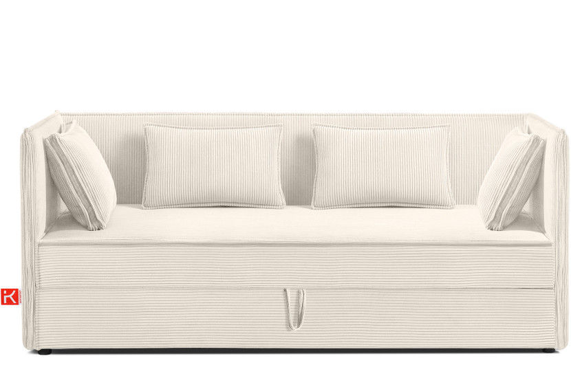 KONSIMO ROTI Łóżko młodzieżowe/dzienne ze schowkiem narożne 90x200 cm 1000298