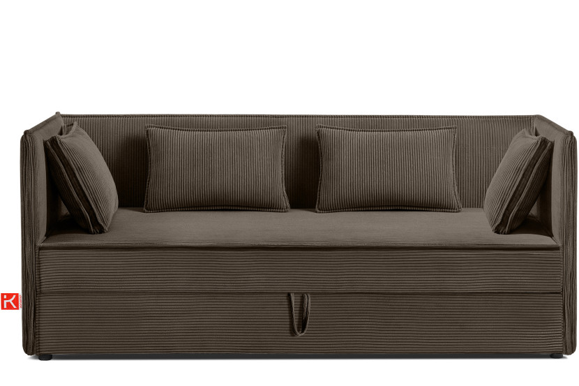 KONSIMO ROTI Łóżko młodzieżowe/dzienne ze schowkiem narożne 90x200 cm 1000314