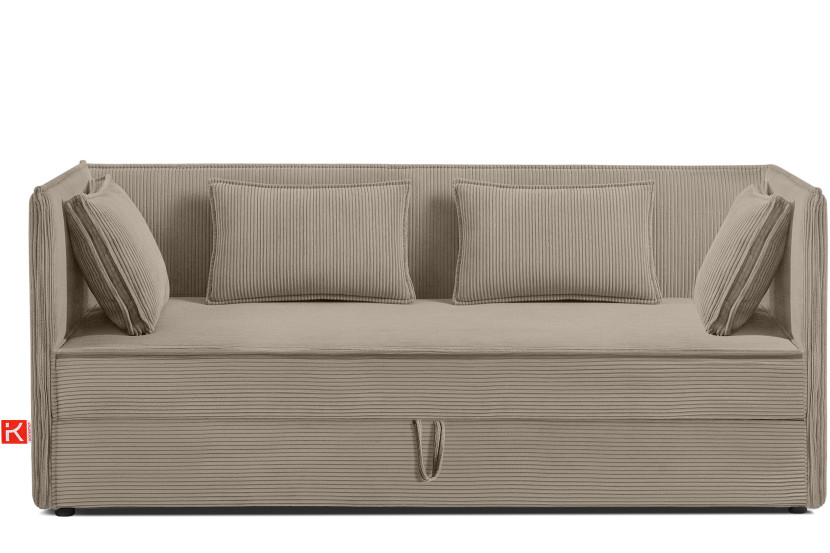 KONSIMO ROTI Łóżko młodzieżowe/dzienne ze schowkiem narożne 90x200 cm 1000320