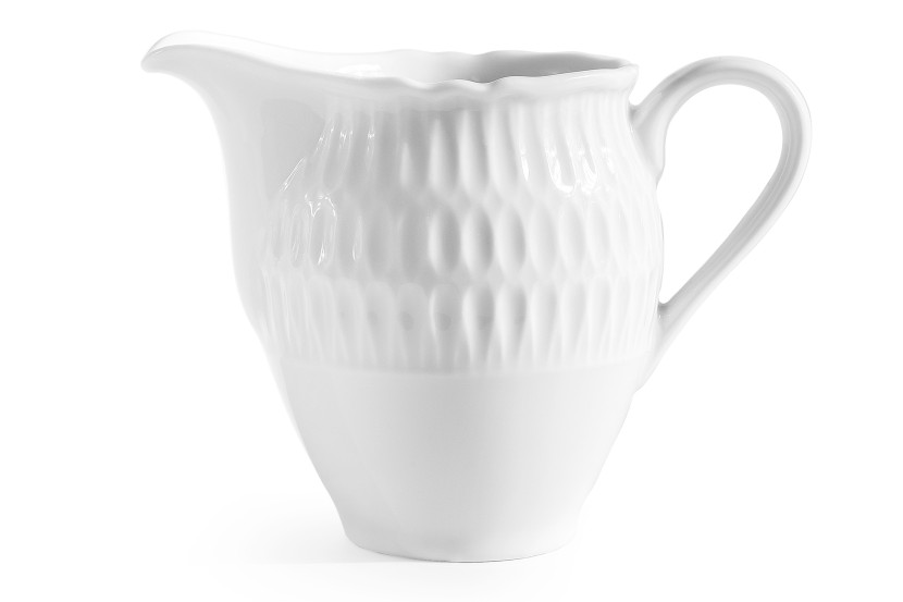 KONSIMO SOFIA BIAŁA Mlecznik porcelanowy, 250 ml, Polski Produkt 834356