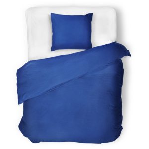 KONSIMO SOLIDI Komplet pościeli z mikrofibry niebieski 140×200 cm 808123