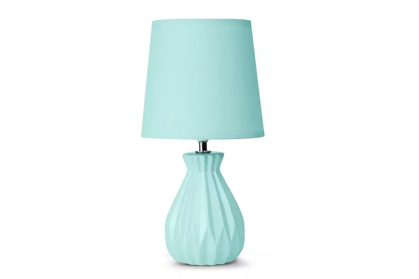 KONSIMO SOTER lampka nocna w pastelowym kolorze miętowym 807839