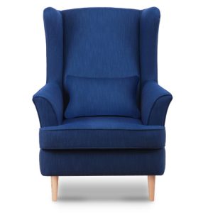 KONSIMO STRALIS Fotel Scandi Uszak, średnio twardy, granatowy 862632 KONSIMO STRALIS Fotel Scandi Uszak, średnio twardy, granatowy 862632