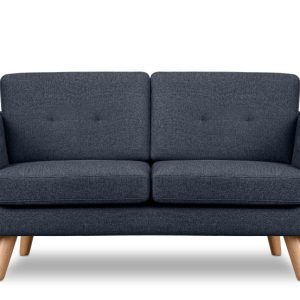 KONSIMO TAGIO II Sofa 2 osobowa, plecionka, niebieski 231985 KONSIMO TAGIO II Sofa 2 osobowa, plecionka, niebieski 231985