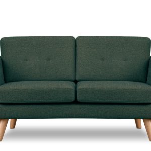 KONSIMO TAGIO II Sofa 2 osobowa w plecionce, morski 231987 KONSIMO TAGIO II Sofa 2 osobowa w plecionce, morski 231987