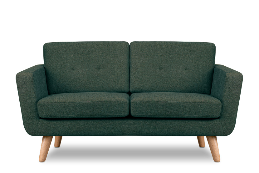 KONSIMO TAGIO II Sofa 2 osobowa w plecionce, morski 231987