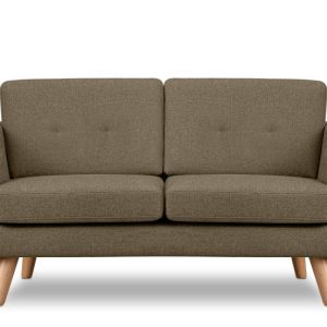 KONSIMO TAGIO II Sofa 2 osobowa w tkaninie plecionej, beżowy 231984 KONSIMO TAGIO II Sofa 2 osobowa w tkaninie plecionej, beżowy 231984