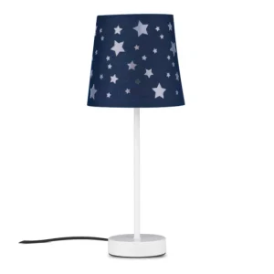 KONSIMO TATI granatowa lampka dziecięca w gwiazdki 807489 KONSIMO TATI granatowa lampka dziecięca w gwiazdki 807489