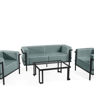 KONSIMO TRIGLO Komplet mebli ogrodowych 2x fotel + stolik + sofa 2-osobowa 1001145 KONSIMO TRIGLO Komplet mebli ogrodowych 2x fotel + stolik + sofa 2-osobowa 1001145