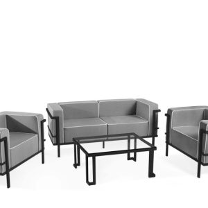 KONSIMO TRIGLO Komplet mebli ogrodowych 2x fotel + stolik + sofa 2-osobowa 1001146 KONSIMO TRIGLO Komplet mebli ogrodowych 2x fotel + stolik + sofa 2-osobowa 1001146