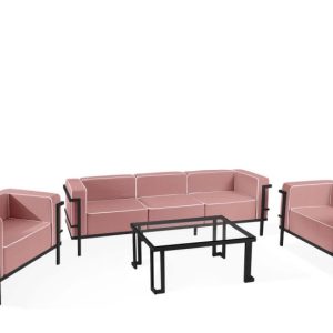 KONSIMO TRIGLO Komplet mebli ogrodowych 2x fotel + stolik + sofa 3-osobowa 1001151 KONSIMO TRIGLO Komplet mebli ogrodowych 2x fotel + stolik + sofa 3-osobowa 1001151