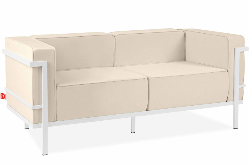 KONSIMO TRIGLO Sofa ogrodowa dwuosobowa stalowy stelaż i wygodne poduszki 1001003