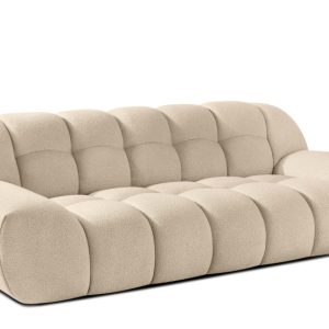 KONSIMO VENA Sofa dwuosobowa styl japandi, efekt „bubble” tkanina boucle 751910 KONSIMO VENA Sofa dwuosobowa styl japandi, efekt „bubble” tkanina boucle 751910