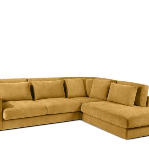KONSIMO VERUS Bardzo wygodny narożnik prawy do salonu tkanina pleciona 796366 KONSIMO VERUS Bardzo wygodny narożnik prawy do salonu tkanina pleciona 796366