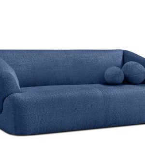 KONSIMO VIRA Sofa 2,5 z podłokietnikami w stylu japandi z ozdobną poduszką 796533 KONSIMO VIRA Sofa 2,5 z podłokietnikami w stylu japandi z ozdobną poduszką 796533