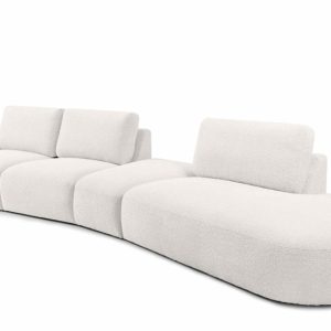 KONSIMO ZUCCO Duży narożnik 430 cm modułowy boucle organiczna forma ecru 754016 KONSIMO ZUCCO Duży narożnik 430 cm modułowy boucle organiczna forma ecru 754016