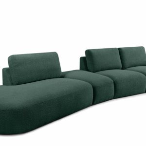 KONSIMO ZUCCO Duży narożnik 430 cm modułowy boucle organiczna forma 753925 KONSIMO ZUCCO Duży narożnik 430 cm modułowy boucle organiczna forma 753925