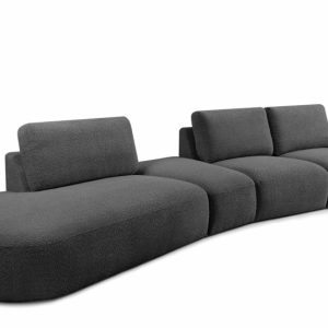 KONSIMO ZUCCO Duży narożnik 430 cm modułowy boucle organiczna forma 753989 KONSIMO ZUCCO Duży narożnik 430 cm modułowy boucle organiczna forma 753989