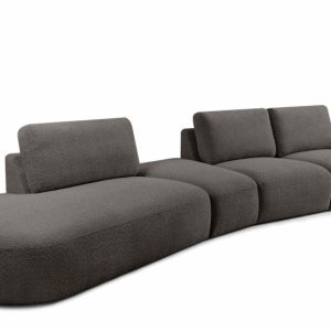 KONSIMO ZUCCO Duży narożnik 430 cm modułowy boucle organiczna forma 753993 KONSIMO ZUCCO Duży narożnik 430 cm modułowy boucle organiczna forma 753993
