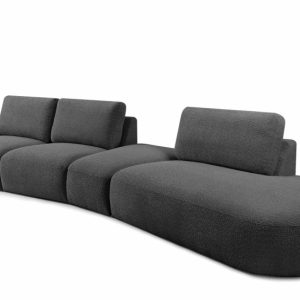 KONSIMO ZUCCO Duży narożnik 430 cm modułowy boucle organiczna forma 753995 KONSIMO ZUCCO Duży narożnik 430 cm modułowy boucle organiczna forma 753995