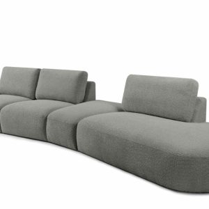KONSIMO ZUCCO Duży narożnik 430 cm modułowy boucle organiczna forma 753930 KONSIMO ZUCCO Duży narożnik 430 cm modułowy boucle organiczna forma 753930
