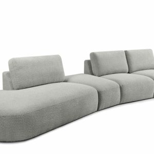 KONSIMO ZUCCO Duży narożnik 430 cm modułowy boucle organiczna forma 753968 KONSIMO ZUCCO Duży narożnik 430 cm modułowy boucle organiczna forma 753968