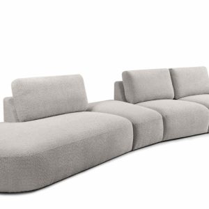 KONSIMO ZUCCO Duży narożnik 430 cm modułowy boucle organiczna forma 753979 KONSIMO ZUCCO Duży narożnik 430 cm modułowy boucle organiczna forma 753979