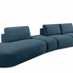 KONSIMO ZUCCO Duży narożnik 430 cm modułowy boucle organiczna forma 753980 KONSIMO ZUCCO Duży narożnik 430 cm modułowy boucle organiczna forma 753980