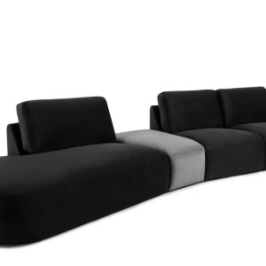 KONSIMO ZUCCO Duży narożnik lewy 430 cm modułowy w tkaninie welurowej 753967 KONSIMO ZUCCO Duży narożnik lewy 430 cm modułowy w tkaninie welurowej 753967