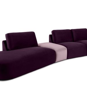 KONSIMO ZUCCO Duży narożnik lewy 430 cm modułowy w tkaninie welurowej 754012 KONSIMO ZUCCO Duży narożnik lewy 430 cm modułowy w tkaninie welurowej 754012