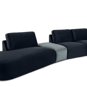 KONSIMO ZUCCO Duży narożnik lewy 430 cm modułowy w tkaninie welurowej 753924 KONSIMO ZUCCO Duży narożnik lewy 430 cm modułowy w tkaninie welurowej 753924