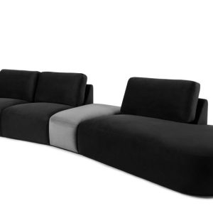 KONSIMO ZUCCO Duży narożnik prawy 430 cm modułowy w tkaninie welurowej 753987 KONSIMO ZUCCO Duży narożnik prawy 430 cm modułowy w tkaninie welurowej 753987