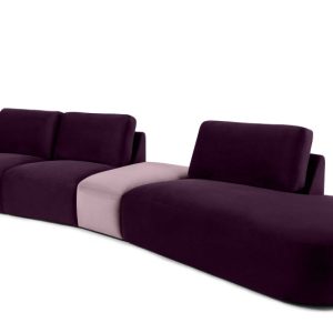 KONSIMO ZUCCO Duży narożnik prawy 430 cm modułowy w tkaninie welurowej 753997 KONSIMO ZUCCO Duży narożnik prawy 430 cm modułowy w tkaninie welurowej 753997