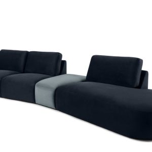 KONSIMO ZUCCO Duży narożnik prawy 430 cm modułowy w tkaninie welurowej 753917 KONSIMO ZUCCO Duży narożnik prawy 430 cm modułowy w tkaninie welurowej 753917
