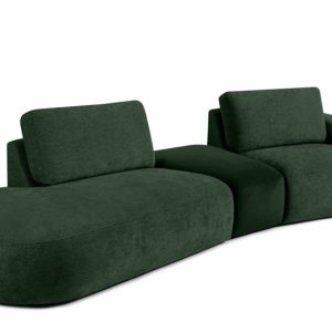 KONSIMO ZUCCO Narożnik do salonu lewy nowoczesny 350 cm, tkanina szenil 753958 KONSIMO ZUCCO Narożnik do salonu lewy nowoczesny 350 cm, tkanina szenil 753958
