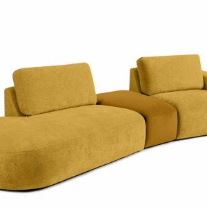 KONSIMO ZUCCO Narożnik do salonu lewy nowoczesny 350 cm, tkanina szenil 754013 KONSIMO ZUCCO Narożnik do salonu lewy nowoczesny 350 cm, tkanina szenil 754013