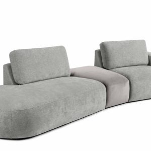 KONSIMO ZUCCO Narożnik do salonu lewy nowoczesny 350 cm, tkanina szenil 754018 KONSIMO ZUCCO Narożnik do salonu lewy nowoczesny 350 cm, tkanina szenil 754018