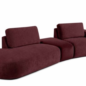 KONSIMO ZUCCO Narożnik do salonu lewy nowoczesny 350 cm, tkanina szenil 754020 KONSIMO ZUCCO Narożnik do salonu lewy nowoczesny 350 cm, tkanina szenil 754020