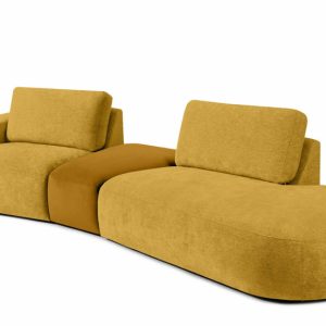 KONSIMO ZUCCO Narożnik do salonu prawy nowoczesny 350 cm, tkanina szenil 753941 KONSIMO ZUCCO Narożnik do salonu prawy nowoczesny 350 cm, tkanina szenil 753941