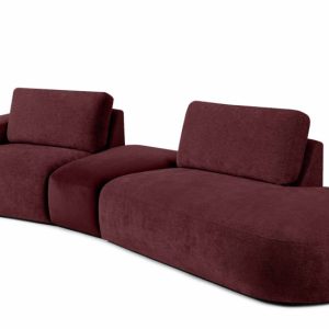 KONSIMO ZUCCO Narożnik do salonu prawy nowoczesny 350 cm, tkanina szenil 753965 KONSIMO ZUCCO Narożnik do salonu prawy nowoczesny 350 cm, tkanina szenil 753965