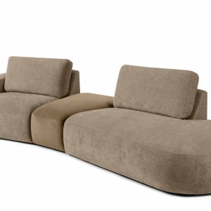KONSIMO ZUCCO Narożnik do salonu prawy nowoczesny 350 cm, tkanina szenil 753935 KONSIMO ZUCCO Narożnik do salonu prawy nowoczesny 350 cm, tkanina szenil 753935