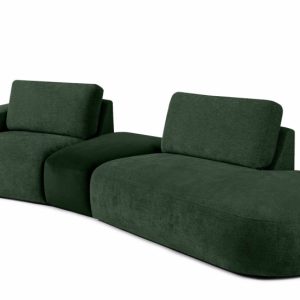 KONSIMO ZUCCO Narożnik do salonu prawy nowoczesny 350 cm, tkanina szenil 753983 KONSIMO ZUCCO Narożnik do salonu prawy nowoczesny 350 cm, tkanina szenil 753983