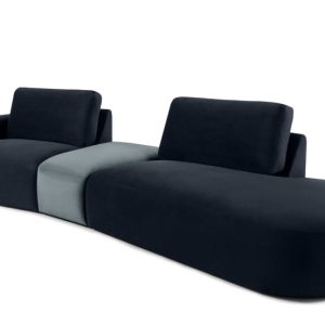 KONSIMO ZUCCO Narożnik modułowy do salonu 350 cm, tkanina welur 753960 KONSIMO ZUCCO Narożnik modułowy do salonu 350 cm, tkanina welur 753960