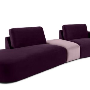 KONSIMO ZUCCO Narożnik modułowy do salonu 350 cm, tkanina welur 754006 KONSIMO ZUCCO Narożnik modułowy do salonu 350 cm, tkanina welur 754006
