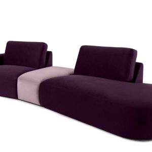 KONSIMO ZUCCO Narożnik modułowy do salonu 350 cm, tkanina welur 754035 KONSIMO ZUCCO Narożnik modułowy do salonu 350 cm, tkanina welur 754035